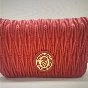NWT Valentino Coral /Pink Quilted Women’s Bag